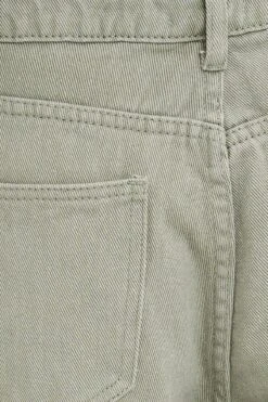 Green Wide Leg Denim Jeans High Rise -FabWear Shop wide leg jean green wide leg denim jeans high rise 32965611880641